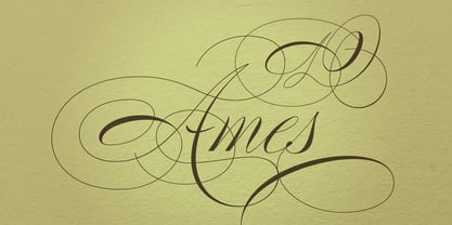 Poem Script Pro Font Poster 46