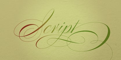 Poem Script Pro Font Poster 14