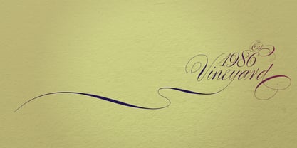 Poem Script Pro Font Poster 17