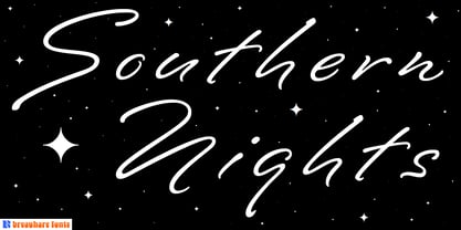 Southern Nights Fuente Póster 1