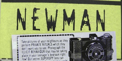 Newman Font Poster 1