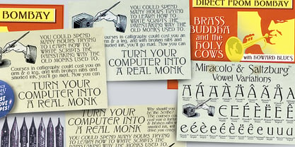 Miracolo Font Poster 2