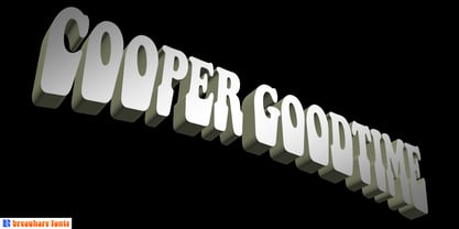 Cooper Goodtime Font Poster 3