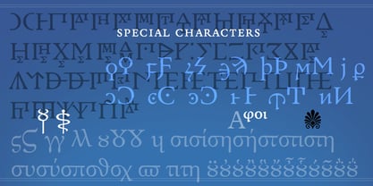 Andron 1 Greek Corpus Font Poster 7