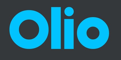 Olio Font Poster 1