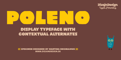 Poleno Font Poster 1