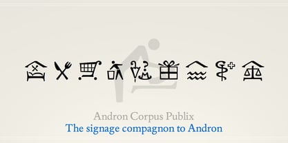 Andron Corpus Publix Font Poster 3