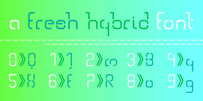 Cypheral Font Poster 2