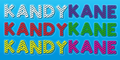 Kandy Kane Font Poster 2