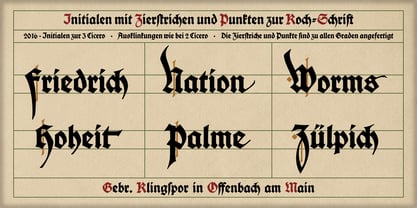 Deutsche Schrift Font Poster 7