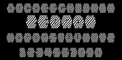 Zebraw Font Poster 2