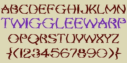 Twigglee Font Poster 4