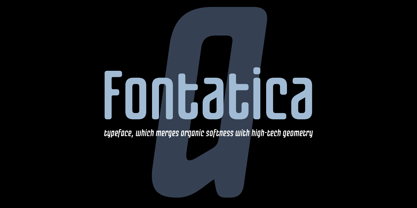Fontatica 4F Font Poster 1