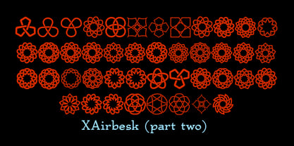 XAirebesk Font Poster 4