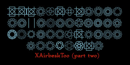 XAirebesk Font Poster 5