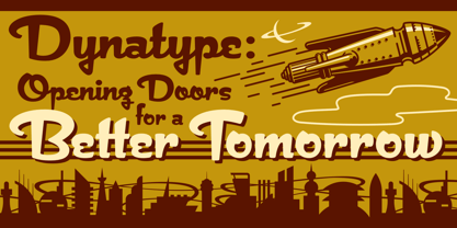 Dynatype Font Poster 1
