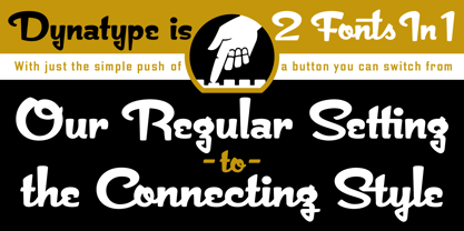Dynatype Font Poster 4