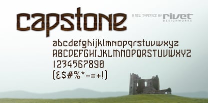 Capstone Font Poster 2