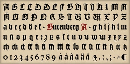 Gutenberg A Fuente Póster 3