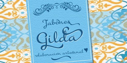 Gilda Font Poster 4
