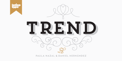 Trend Font Poster 1
