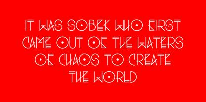 Sobek Font Poster 11