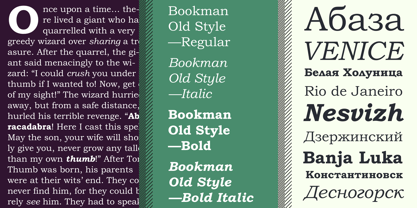 Bookman Old Style Font | Webfont & Desktop | MyFonts