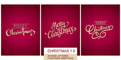 FM Christmas 1.0 Font Poster 5