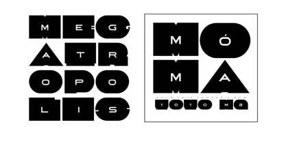 Megatropolis Font Poster 10