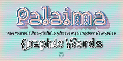 Palaima Font Poster 14