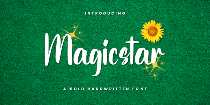 Magicstar Font Poster 1