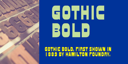Gothic Font Poster 9