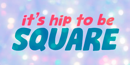 Square Beat Font Poster 6