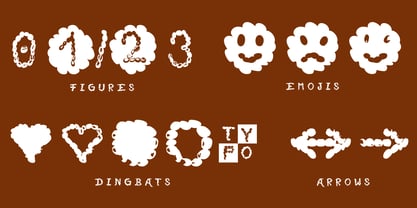Coffee Beans Time Font Poster 6
