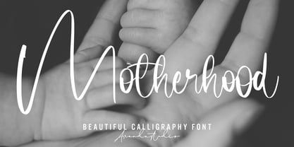 Motherhood Font Poster 1