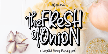 Fresh Onion Font Poster 1