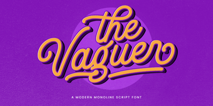 The Vaguer Font Poster 1