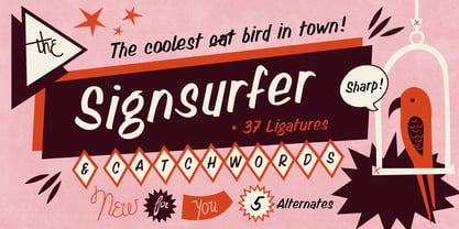 Signsurfers Script Fuente Póster 1