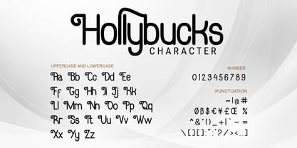 Hollybucks Font Poster 5