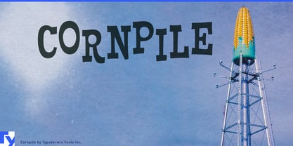 Cornpile Font Poster 1