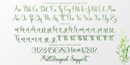 The Spring Font Poster 8