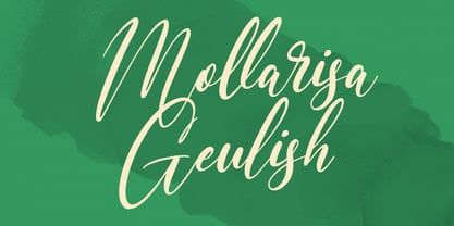 Mollafest Font Poster 5