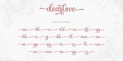 Dearlove Font Poster 9