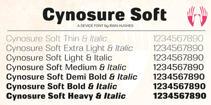 Cynosure Soft Font Poster 8