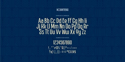 Rocketeers Font Poster 6