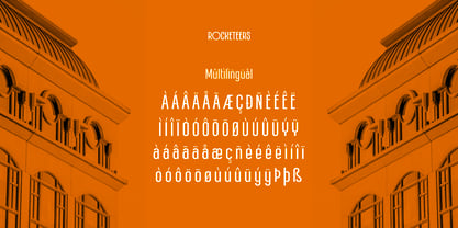 Rocketeers Font Poster 8