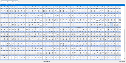 Ongunkan All Runic Unicode Font Poster 5