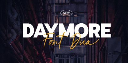 Daymore Font Poster 1