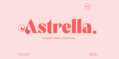 Astrella Font Poster 1