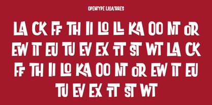 Loskatos Font Poster 9